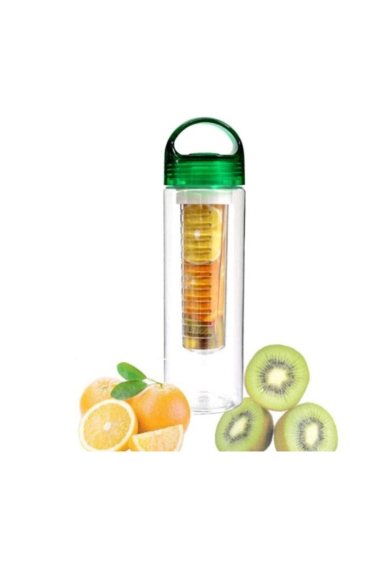 Kadirbaba Home 500 ml Detox Matara & Su Şişesi & Detox Suluk