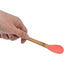 Yenigeldi 6 Adet 21 cm Pastel Renk Bambu Saplı Mini Silikon Pişirme Seti, ( Kaşık,Fırça,Spatula)