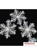 Yenigeldi 3’lü Kar Tanesi Simli Yılbaşı Süsü, Simli Kar Tanesi