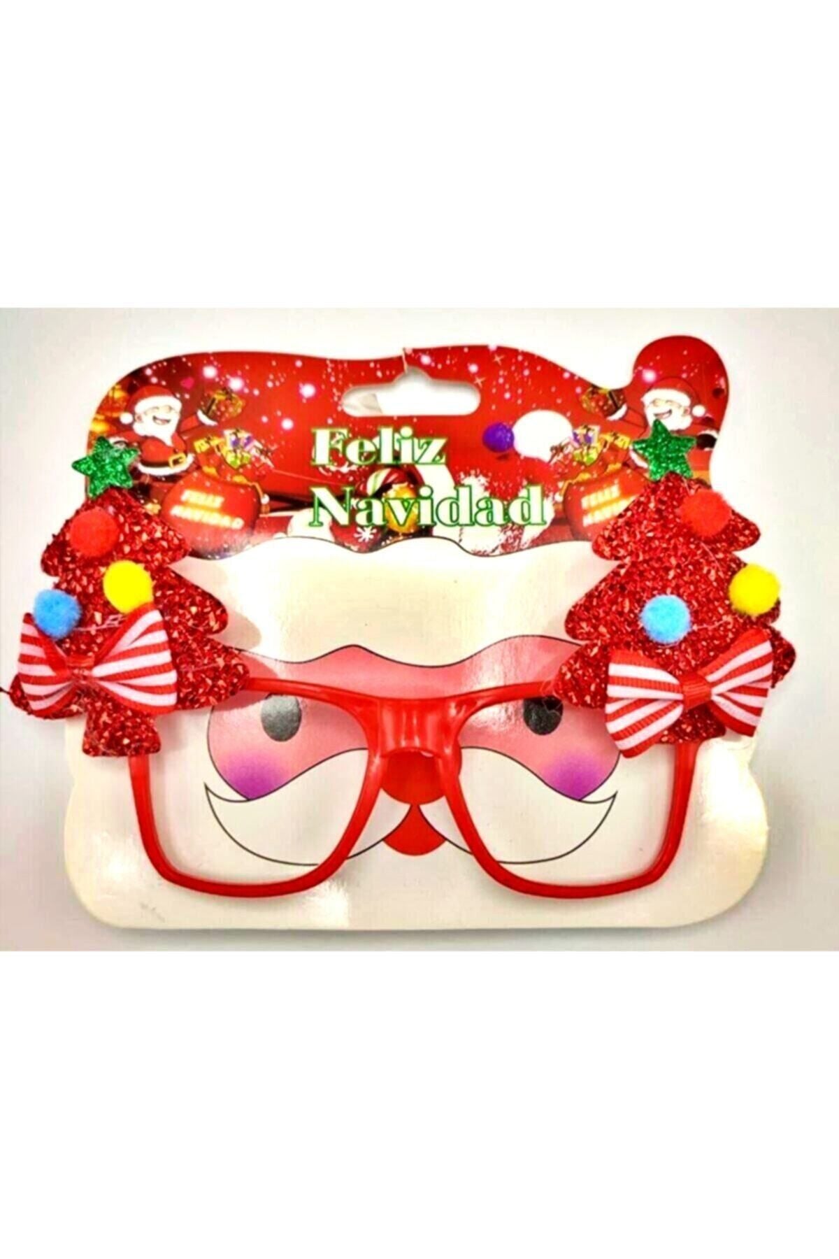 Yenigeldi Yılbaşı Eğlenceli Süslü Gözlük, Süs Gözlüğü,