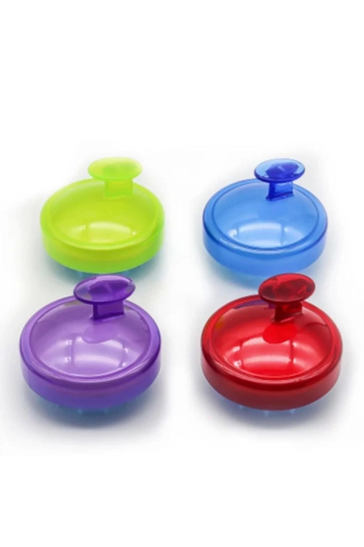 Yumuşak Silikon Saç Derisi Masajı Şampuan Fırçası,saç Derisi Stres Için Baş Masajı Duş Saç Fırçası