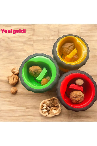 1 Adet Japon Tasarımı Yeni Nesil Çevirmeli Fındık Ve Ceviz Kıracağı Rehabilitasyon I?çin