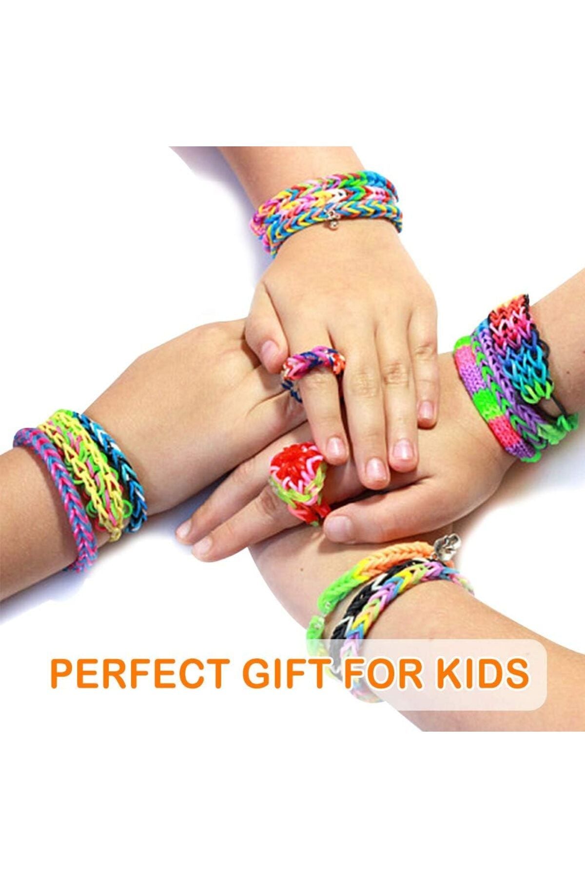 Yenigeldi 2 Paket Loom Band Bileklik Yapma Seti