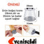 Yenigeldi 8 Adet Keçeli Orta Büyük (35MM*28MM) Silikon Masa Sandalye Pabuç Kaydırmaz Zemin Koruyucu