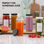 Yenigeldi 1 Adet 480ml (PİPET VE 2 KAPAKLI) Cam Bardak , Hava Geçirmez Kapak, Meyve Suyu, Boba, Smoothie,