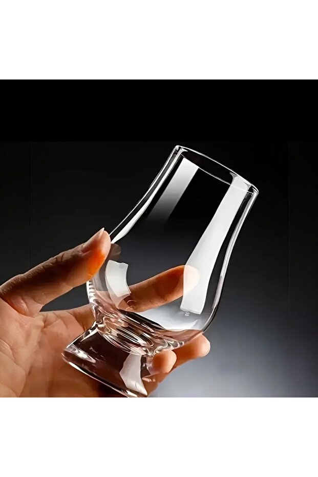 Yenigeldi 2 Adet Glencairn Tarzı Kristal Viski Bardağı – Premium Kokusuz Tadım Bardağı Degüstasyon Kadehi