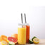 Yenigeldi 1 Adet 480ml (PİPET VE 2 KAPAKLI) Cam Bardak , Hava Geçirmez Kapak, Meyve Suyu, Boba, Smoothie,