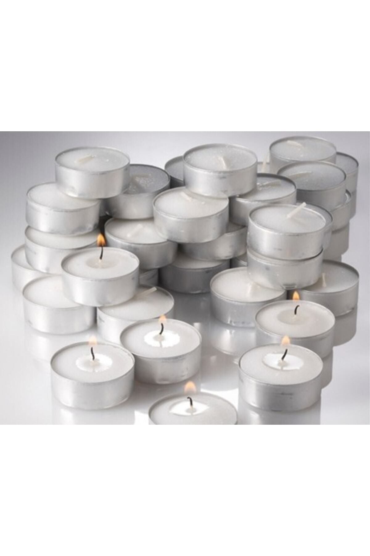 Genel Markalar 100 Lü Tea Light , 100 Lü Mum , 100 Lü Kokusuz Mum