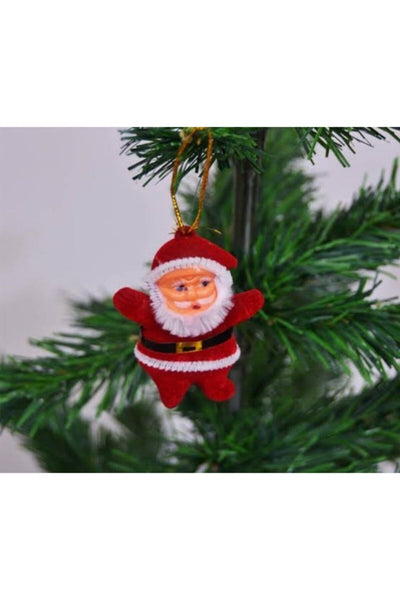 Yenigeldi Noel Baba Yılbaşı Ağacı Süsü 6 Adet