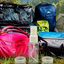 4 Piece Travel Set Leakproof Portable Toiletries Containers Travel Set Lotion Perfume Disinfectant Etc