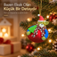 Ayıcıklı Yılbaşı Topu Yılbaşı Süsü Noel Süs