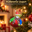 Ayıcıklı Yılbaşı Topu Yılbaşı Süsü Noel Süs