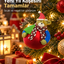 Ayıcıklı Yılbaşı Topu Yılbaşı Süsü Noel Süs