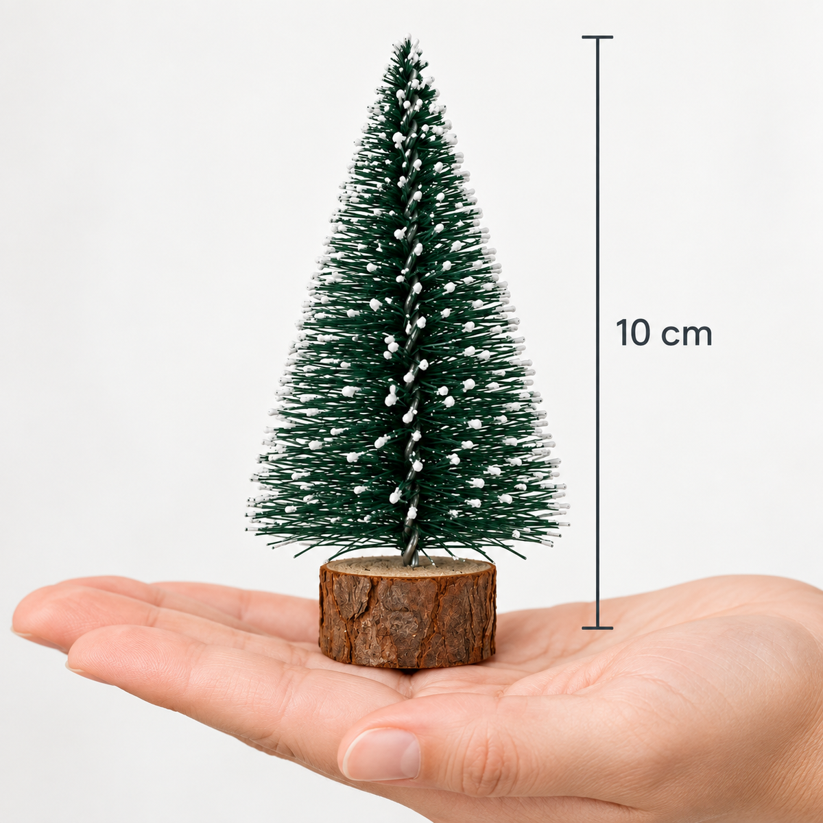 1adet 10 Cm Yılbaşı Çam Ağacı, Masa Çam Ağacı, Mini Dekaratif Çam Ağacı