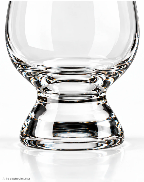 4 Adet Glencairn Tarzı Kristal Viski Bardağı – Premium Kokusuz Tadım Bardağı Degüstasyon Kadehi
