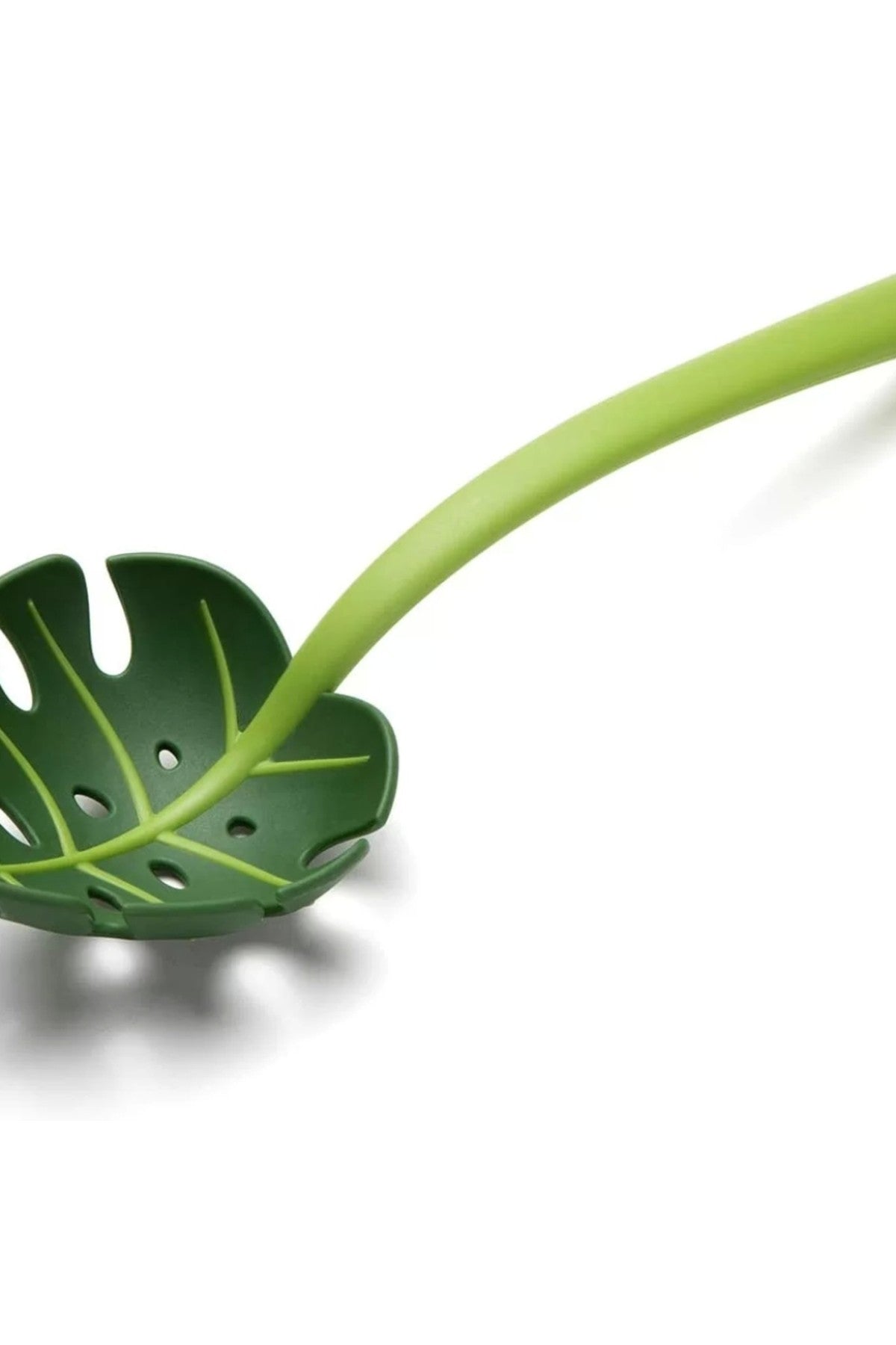 Yaprak Kepçe ,jungle Servis Kaşığı, Jungle Spoon Mutfak Kaşığı, Yaprak Servis Kaşığı