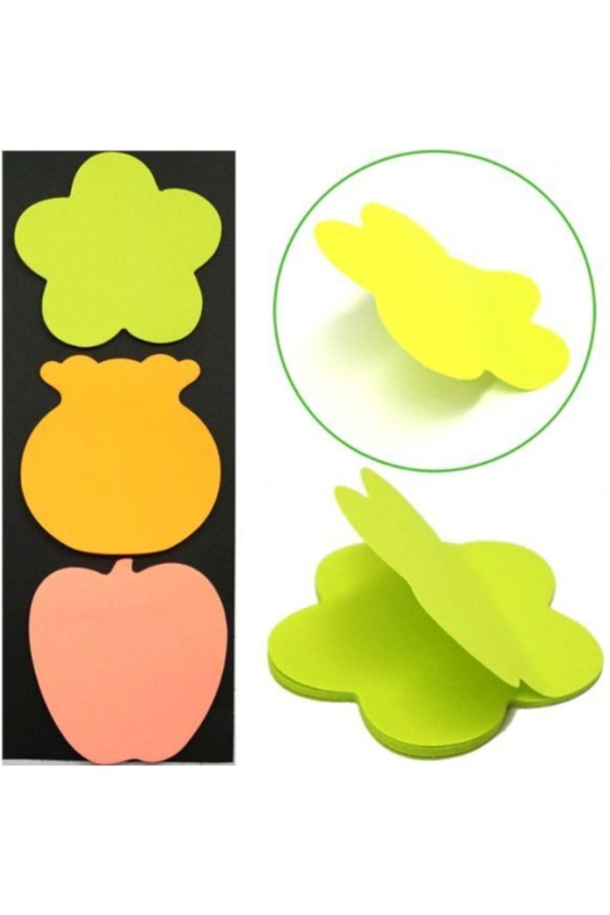 3 Adet Post-it, Yapışkanlı Not Kağıdı, Not Kağıdı, Renkli Not Kağıdı
