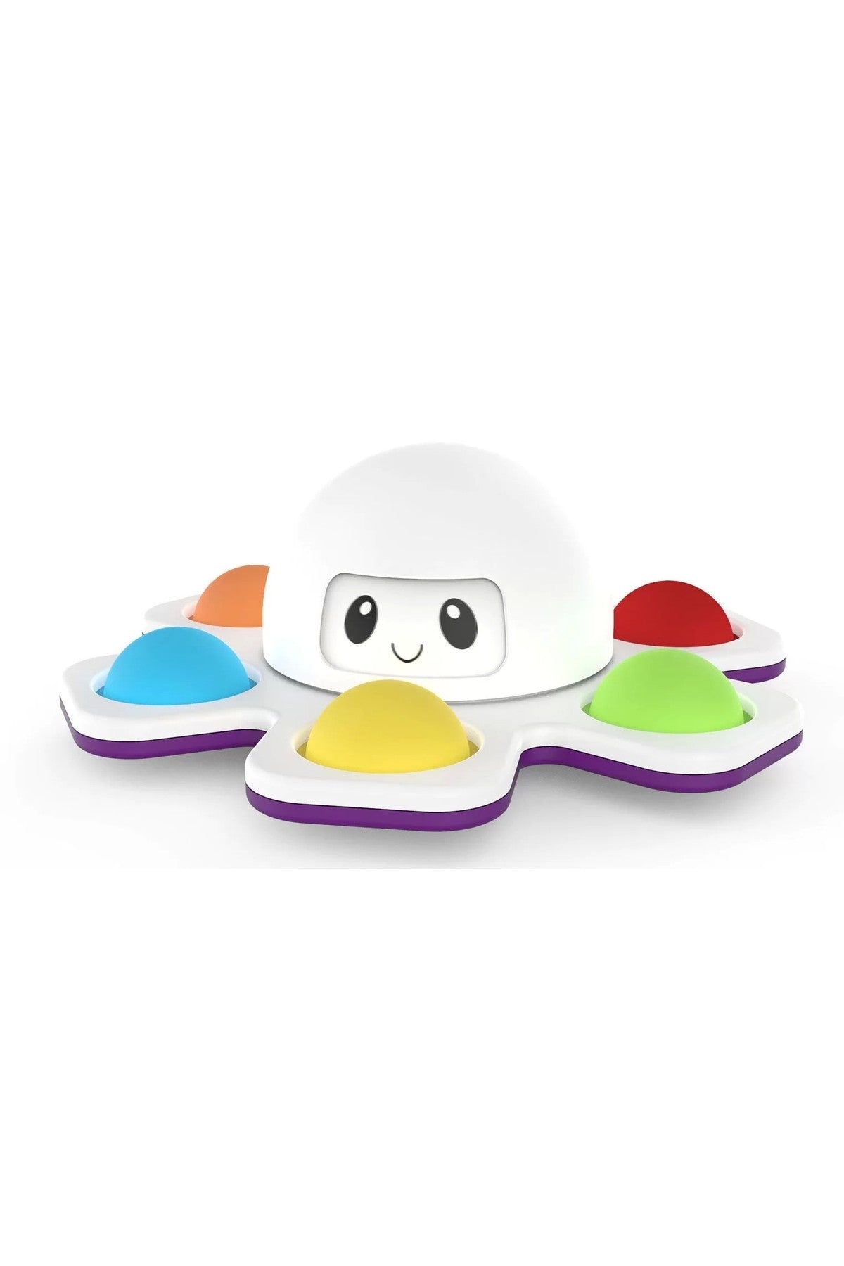 Yüz Değiştiren Ahtapot Popit Stres Çarkı Pop It Fidget ( 2 Li Set )
