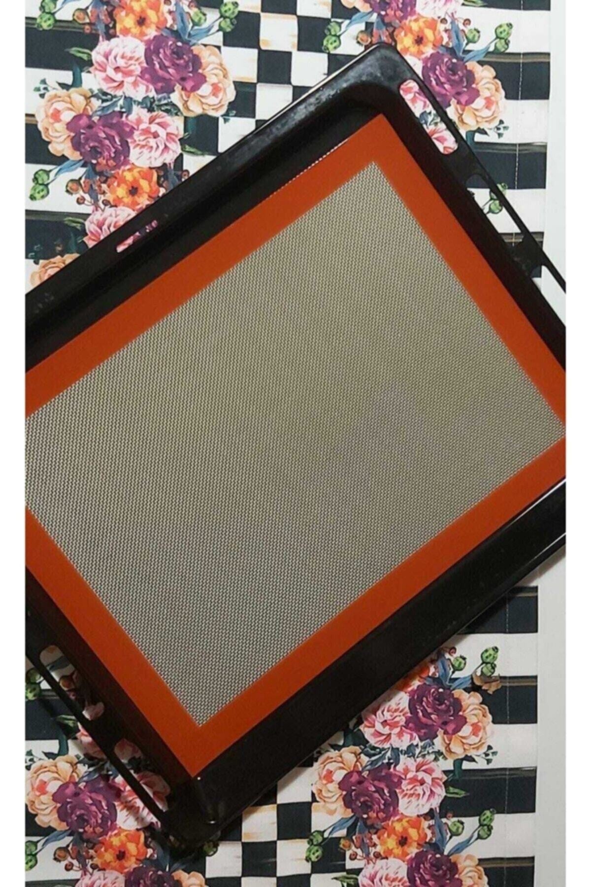 Profesyonel Yanmaz Yapışmaz Yıkanabilir Silikon Pişirme Matı 30cmx40cm