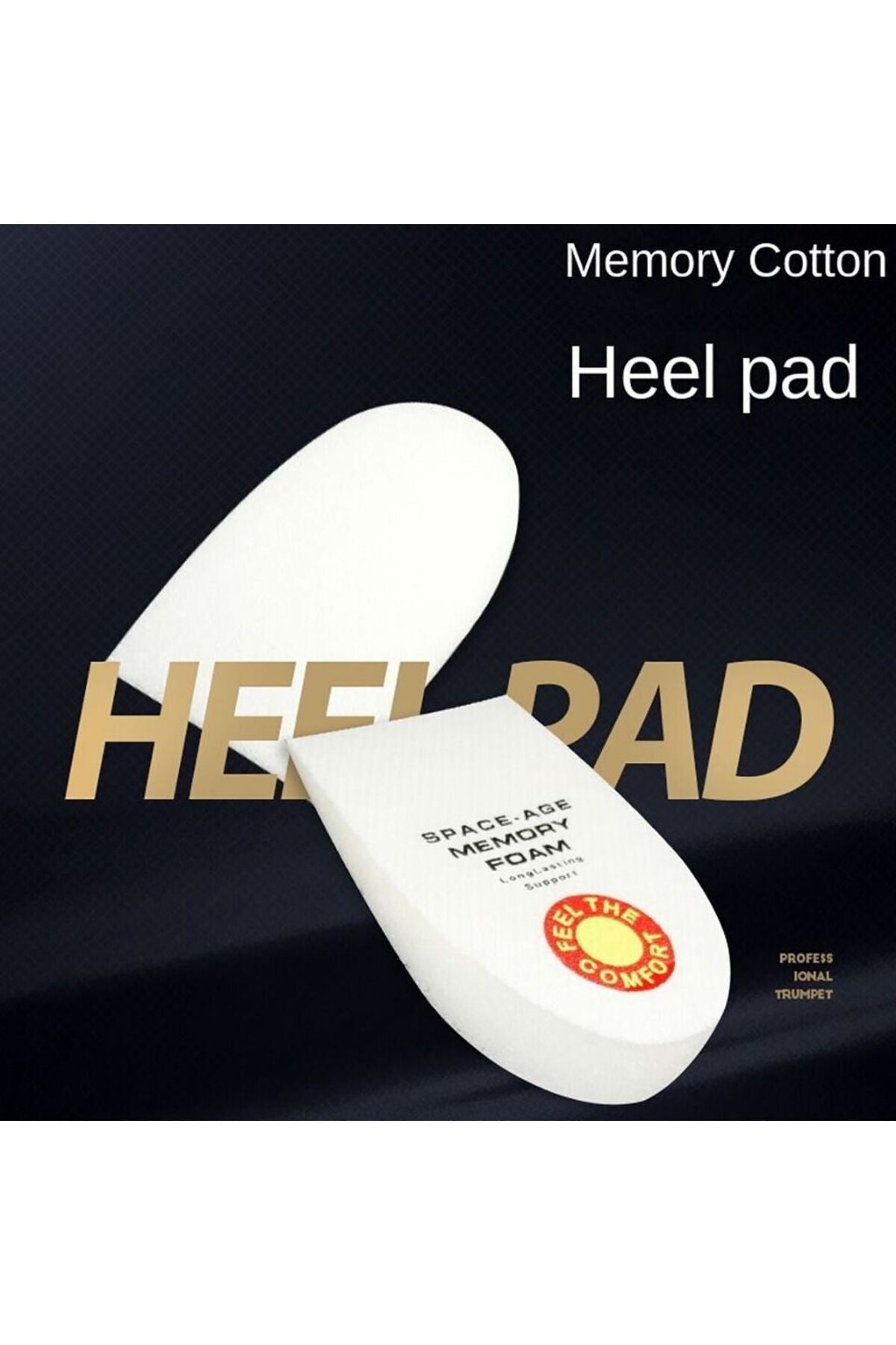İthal , Memory Foam Ayakkabı Tabanlığı Topuk Yastığı Topuk Şokunu ve Basıncını Azaltır