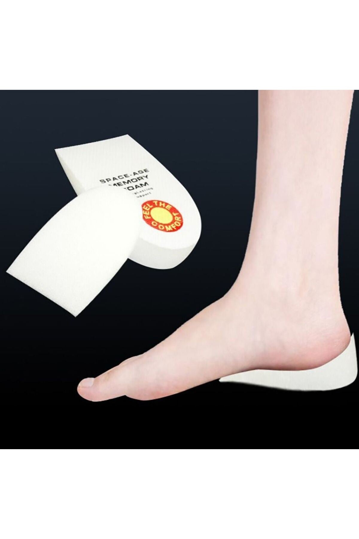 İthal , Memory Foam Ayakkabı Tabanlığı Topuk Yastığı Topuk Şokunu ve Basıncını Azaltır