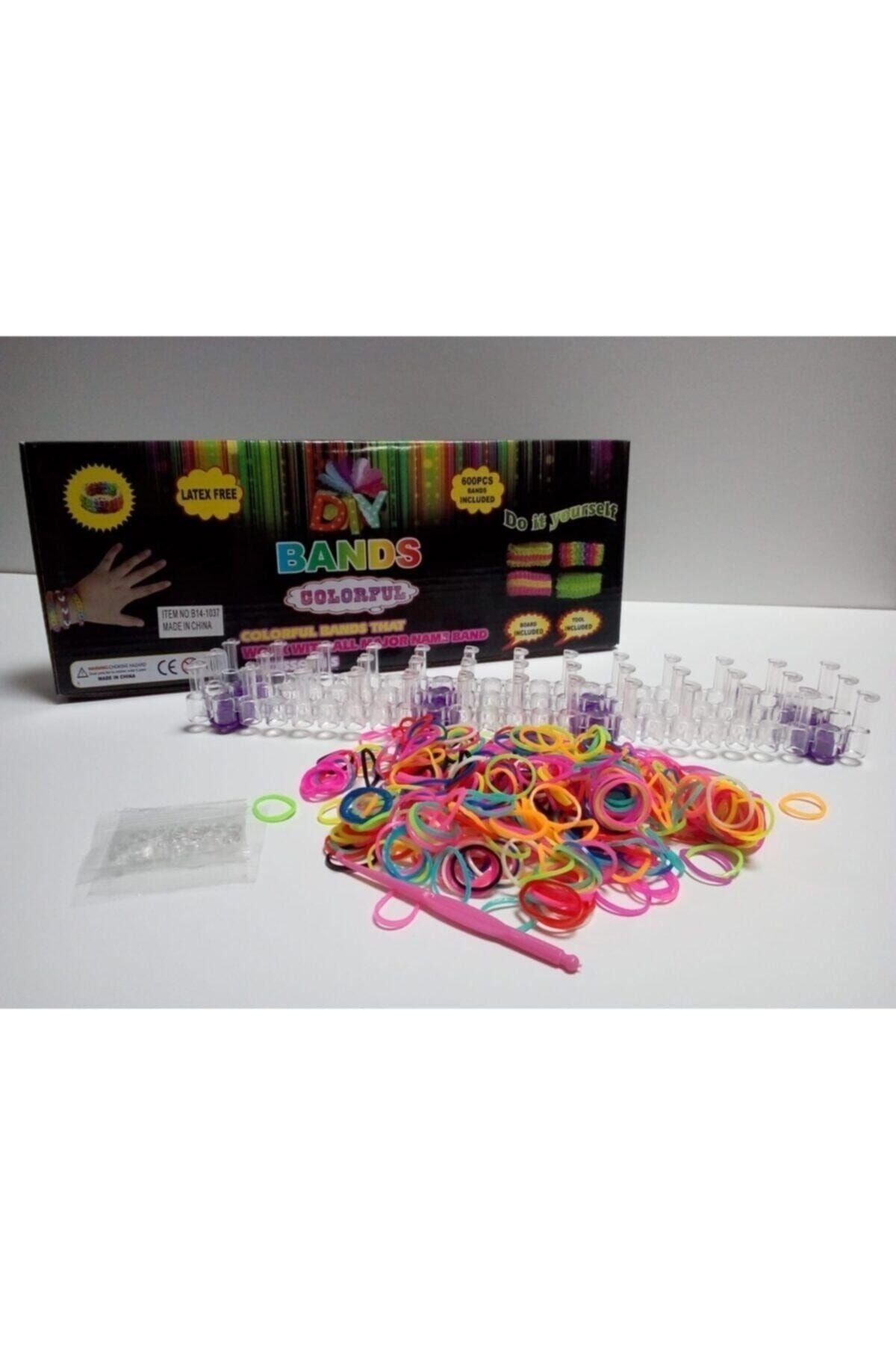 Bileklik Yapma Seti Colorful Loom Bands
