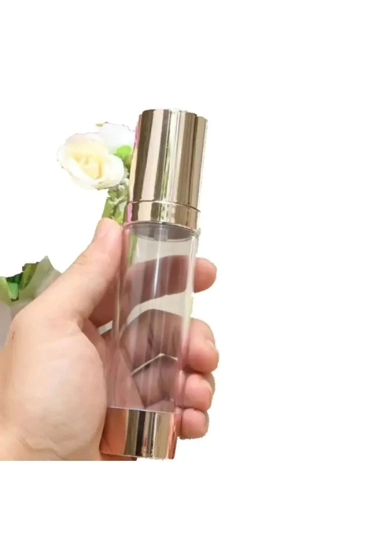 1 Adet Havasız Sprey Şişe Yeniden Doldurulabilir Kozmetik Havayolları Için Seyahat Şişesi (50 ML)