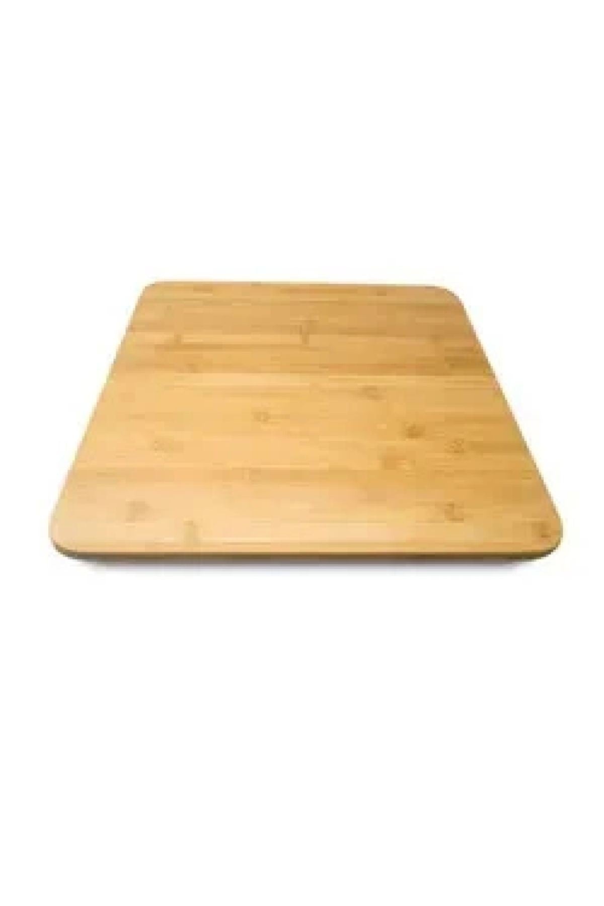 1 Adet Kare Bambu Kesme Tahtası Bambu Nihale Bambu Peynir Pizza Sunum Servis Tahtası (18 X 18 CM)