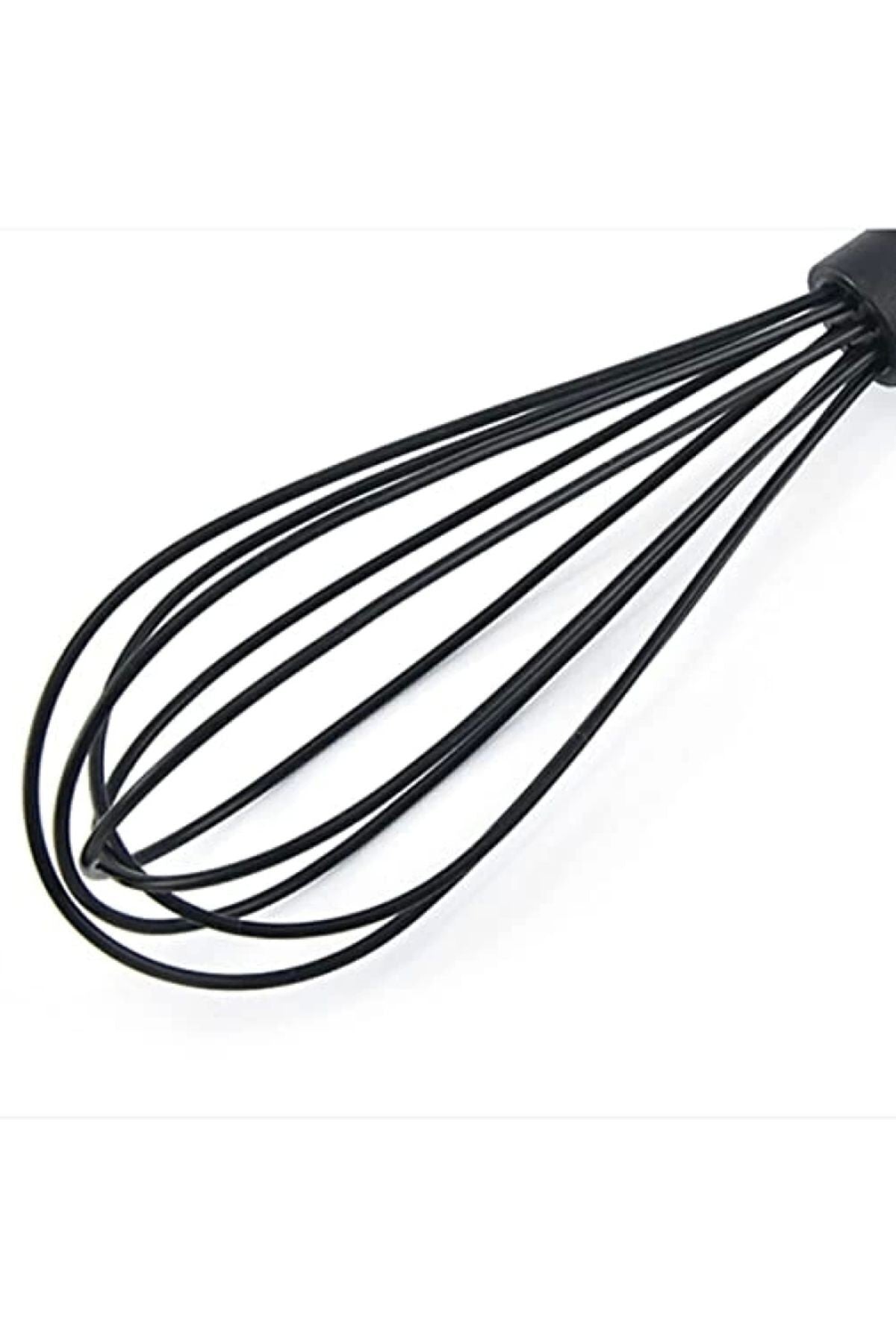 Gri , Siyah Silikon Pratik Çırpıcı Çizdirmez Çırpıcı Yemek Pasta Pişirme Karıştırma Köpürtme
