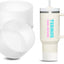 Quencher ve İceflow Uyumlu 20-30-40 Oz Aksesuar 4 Bölmeli Kapaklı Silikon Buz Kalıbı