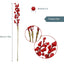 1adet 30 Cm El Yapımı Kokina Red Berry Yılbaşı Süs , Ev Parti Kış Noel Yılbaşı Süsü