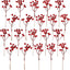 2 Adet 18 cm Kokina Red Berry Yılbaşı Süsü Yılbaşı Uğuru T-105