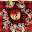 2 Adet 18 cm Kokina Red Berry Yılbaşı Süsü Yılbaşı Uğuru T-105