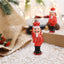 3 Adet Fındıkkıran Asker (7 CM) Nutcracker Çam Ağacı Süsü Yılbaşı Doğum Günü Parti Süslemeleri