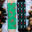 2 Adet Yılbaşı Çorabı Yıkanmış Renkli Desenli Noel Baba Ve Kış Temalı Çorap