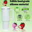 8 Adet 10 Mm Stnly Quencher Uyumlu Gıda Sınıfı Silikon Pipet Kapak Pipet Tıpası