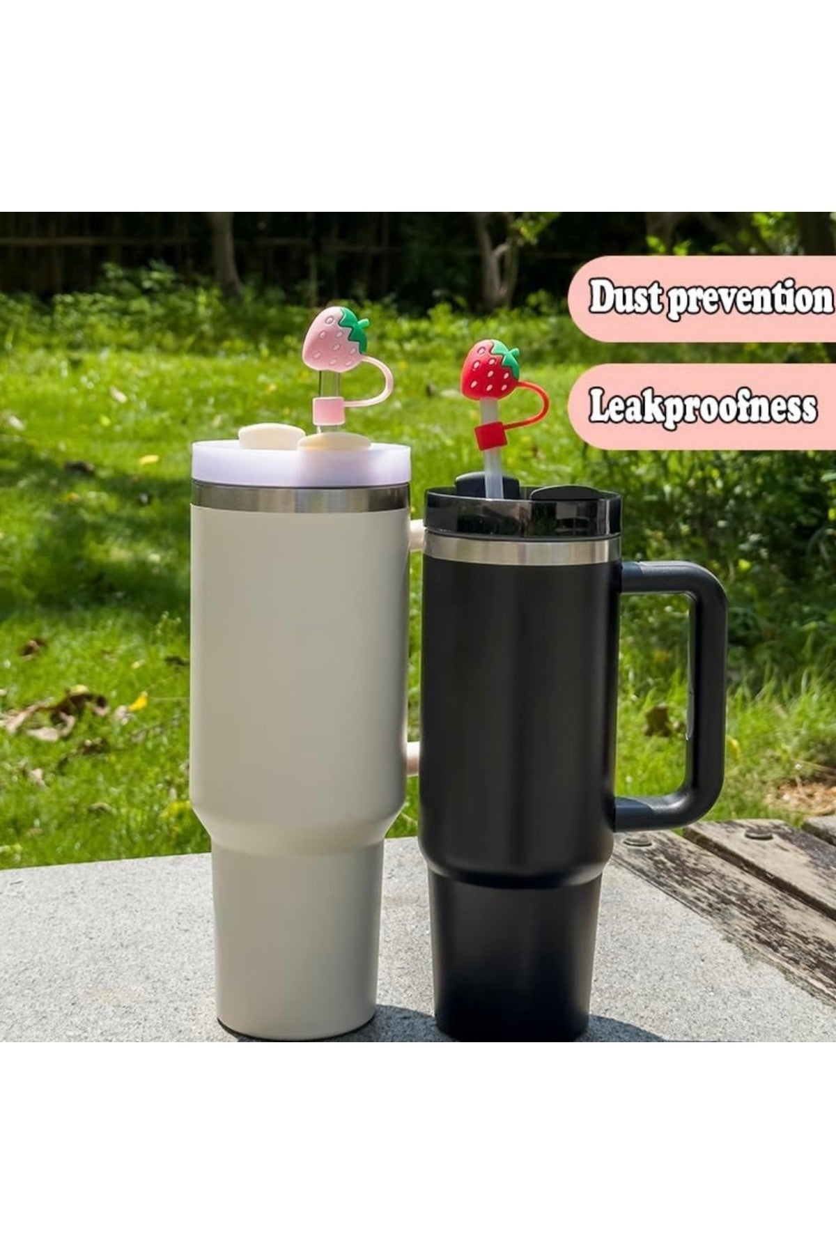 4 Adet 10 Mm Stnly Quencher Uyumlu Gıda Sınıfı Silikon Pipet Kapak Pipet Tıpası