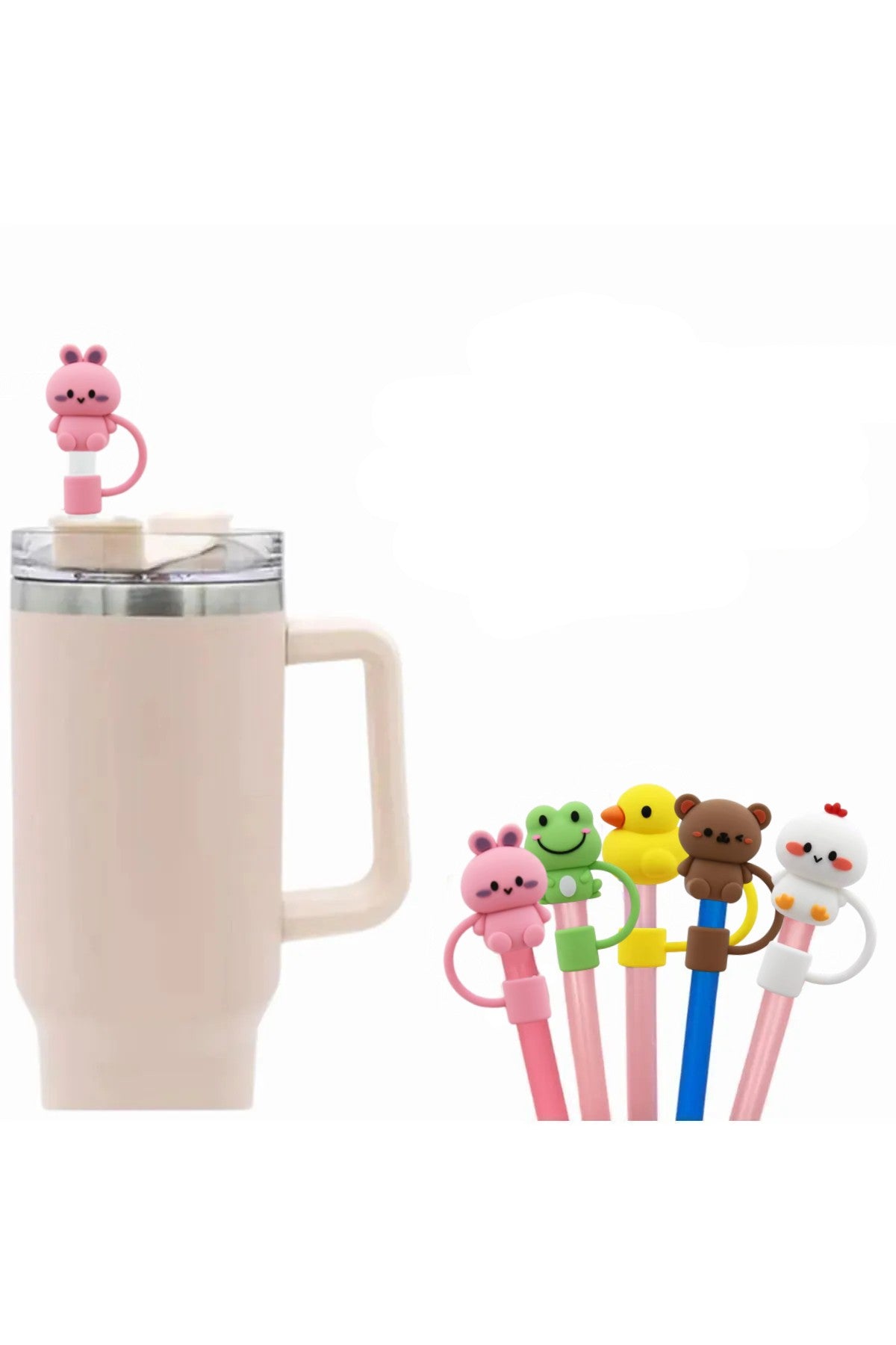 Stanly Quencher Pipet Tıpası Ayıcıklı Pipet Tıpası Quencher Pipet Tıpası Tavşan Pipet Tıpası