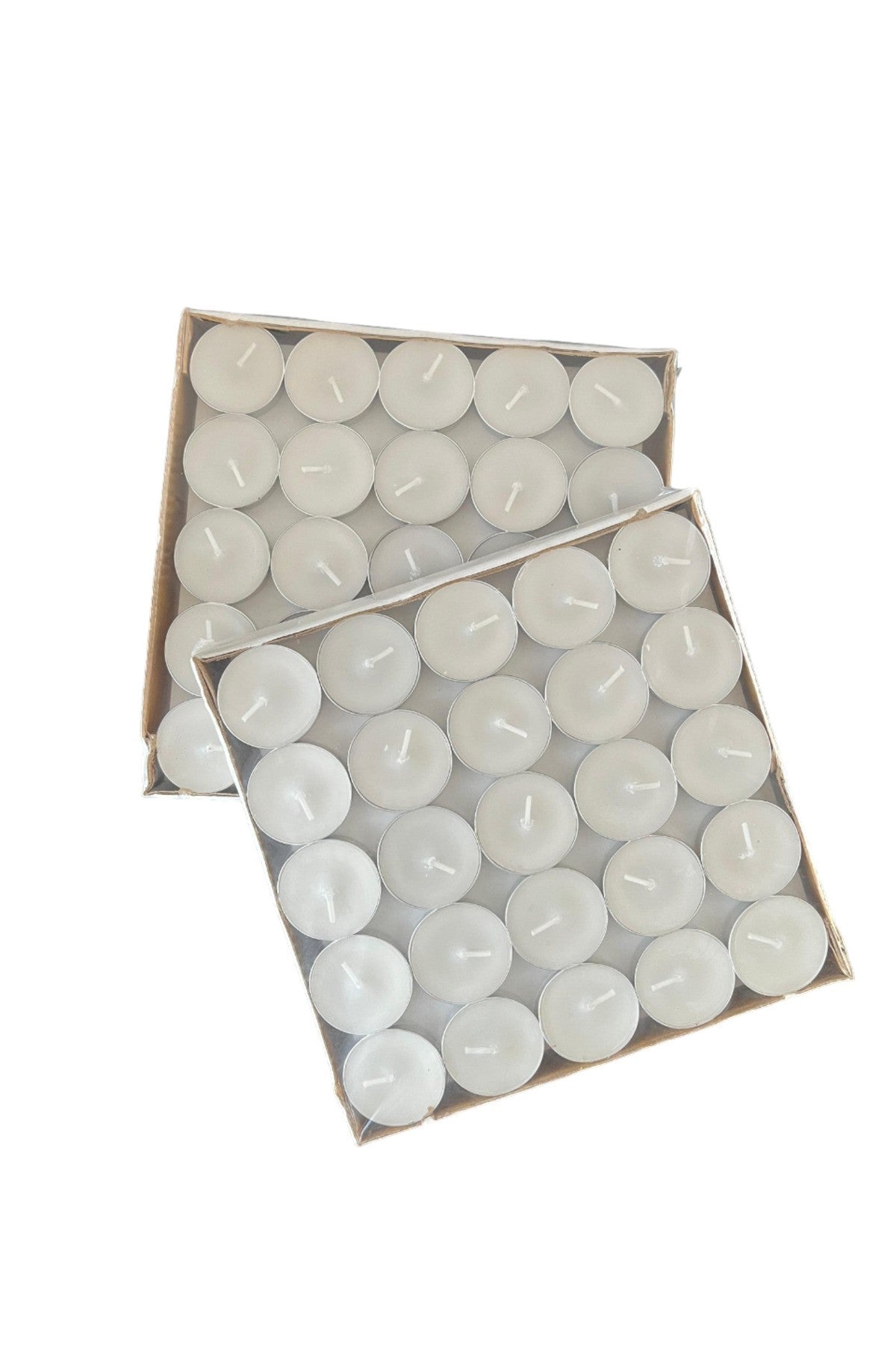 Beyaz Tealight Mum 100 Adet