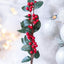 Yılbaşı Kokina Dallar Noel Ağacı Dekorasyonu Için Yılbaşı Red Berry Yeni Yıl Süsleri T1131