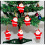 6 Adet Noel Baba Yılbaşı Ağacı Süsü