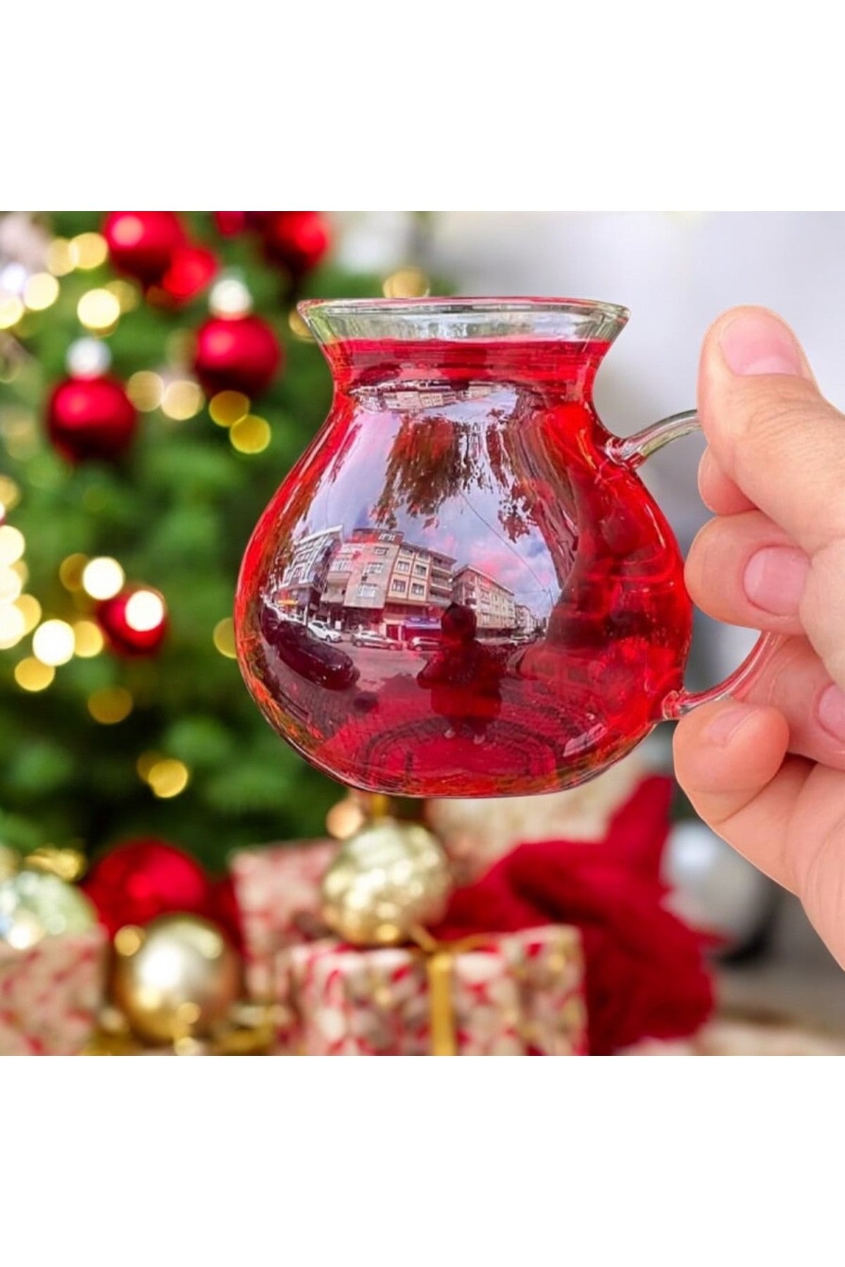 2 Adet 280 ml ( 8cm - 7cm ) Isıya Dayanıklı Şişman Çay Bardağı