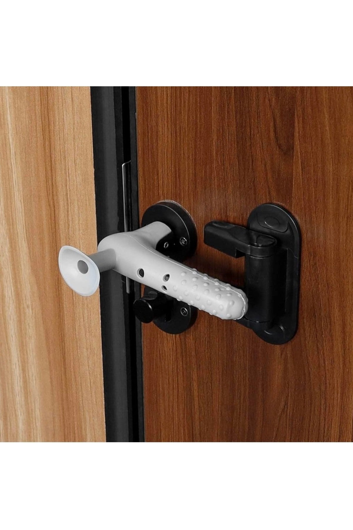 1 Adet Silikon Vantuzlu Kapı Kolu Kılıfı ,Duvar Koruma