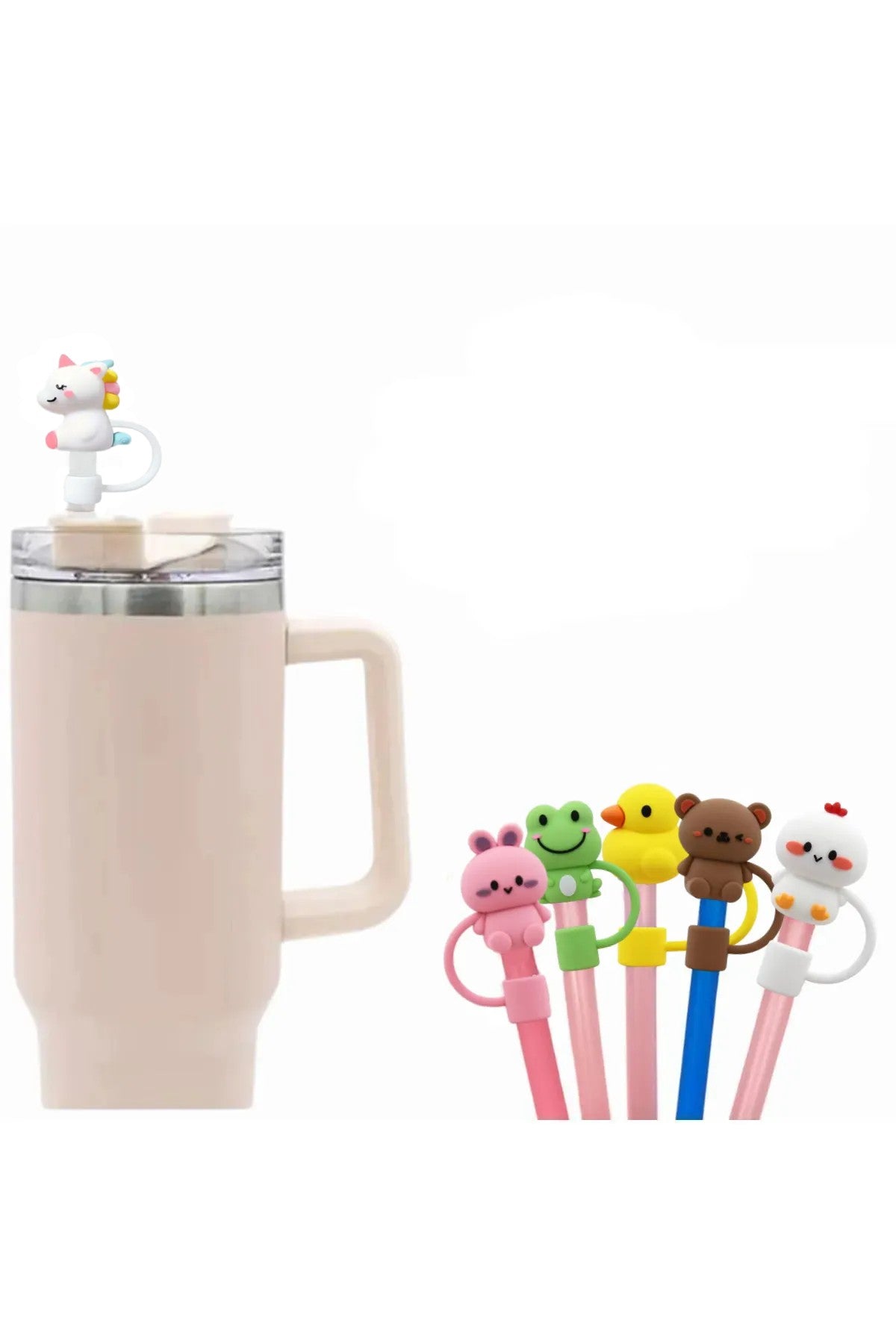 Kraliçe Kuğu Stanly Quencher Pipet Tıpası Quencher Pipet Kapağı
