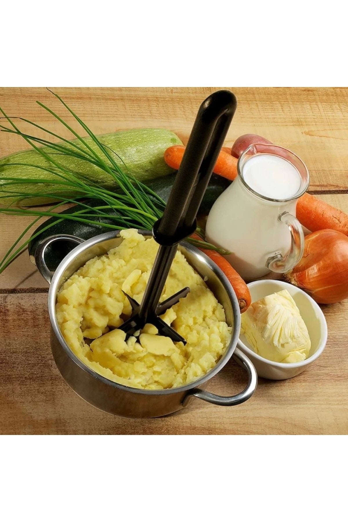 Patates Ezici, Kıyma Ezici, Karıştırıcı, Çırpıcı, Meat Masher