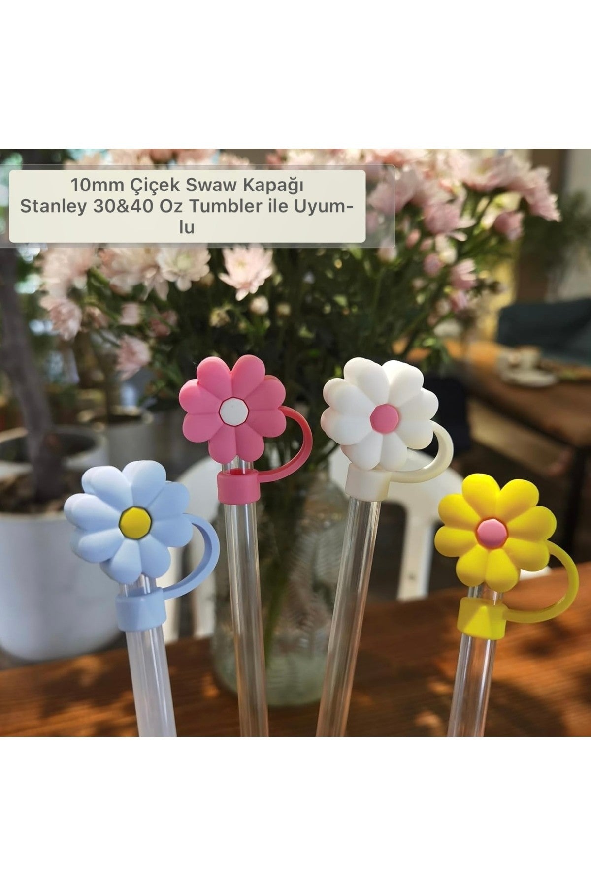 1 Adet 10mm Stanley için Pipet Tıpası Pipet Kapağı Quencher Pipet Tıpa