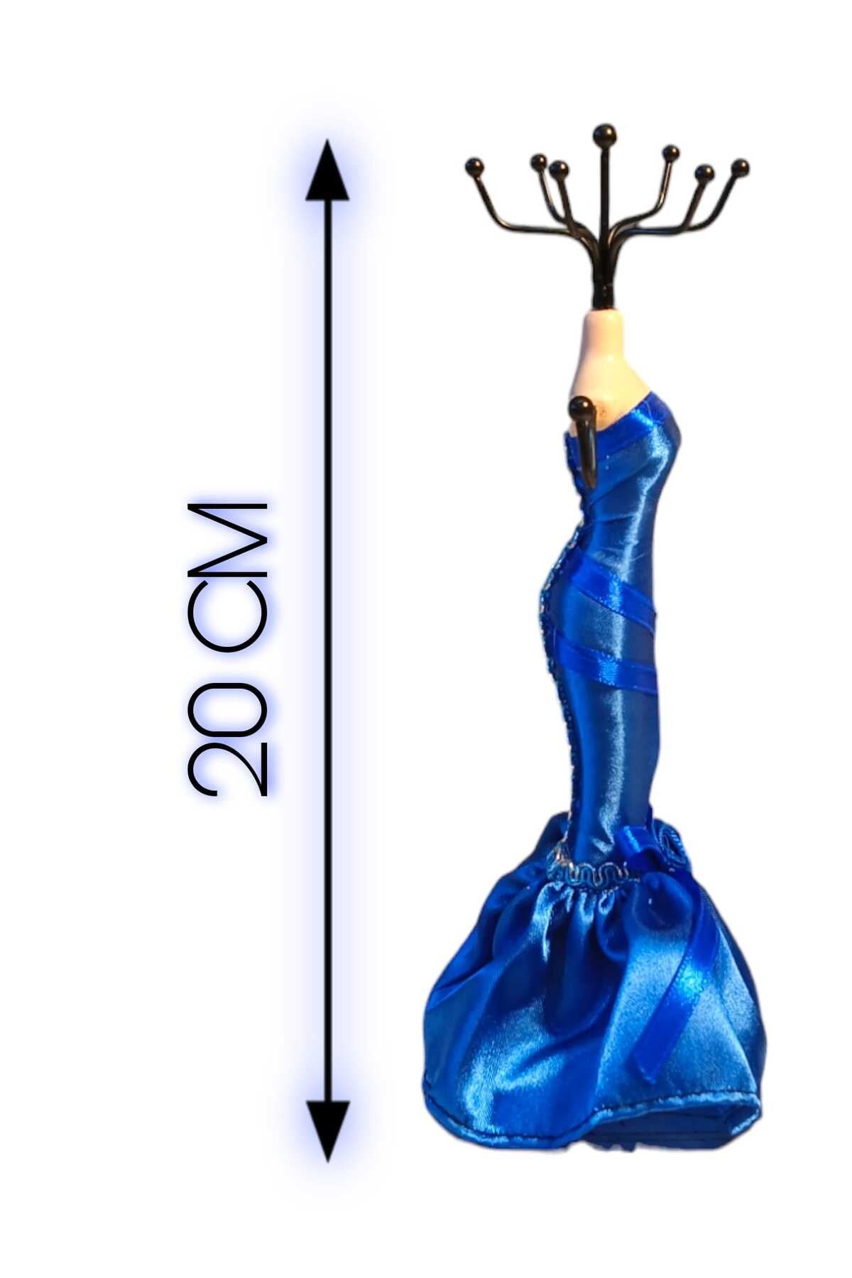 Karışık Renk (20 CM) Moda Heykel Şeklinde Takı Standı, Takılık, Küpelik, Takı Dolabı Düzenleyici