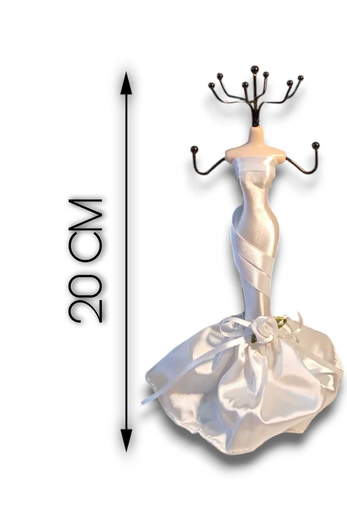 Karışık Renk (20 CM) Moda Heykel Şeklinde Takı Standı, Takılık, Küpelik, Takı Dolabı Düzenleyici