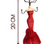 Karışık Renk (20 CM) Moda Heykel Şeklinde Takı Standı, Takılık, Küpelik, Takı Dolabı Düzenleyici