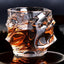 Iskoç Tarzı El Yapımı Kurşunsuz Kristal Viski Bardağı, 300 ml Kokteyl Bourbon Sunum Bardağı